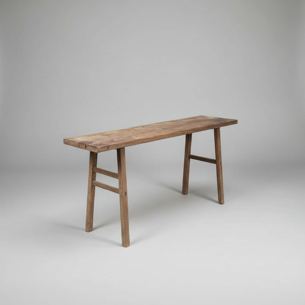 Water Tiger Furniture Antique Weathered Elm Console | 162x45x84cm
