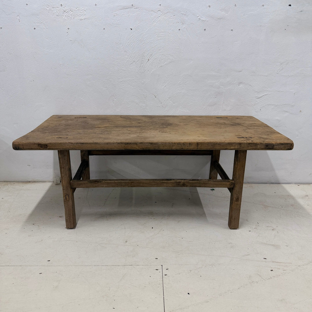 Water Tiger Furniture Rectangle Chinese Elm Coffee Table | 120x57x45cm