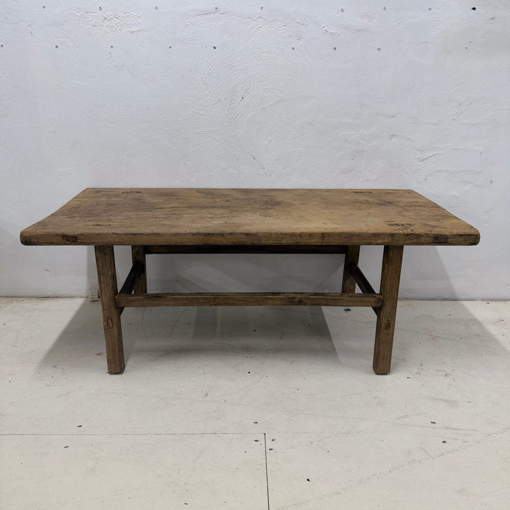 Water Tiger Furniture Rectangle Chinese Elm Coffee Table | 120x57x45cm