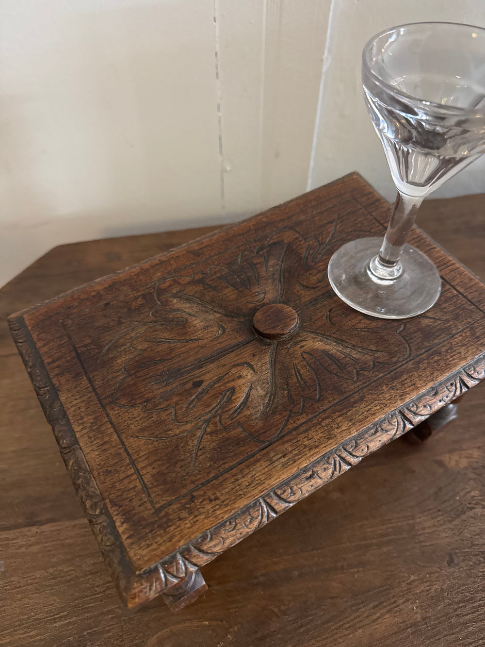 Water Tiger Furniture French Louis XIII Style Oak Footstool