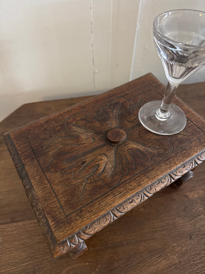 Water Tiger Furniture French Louis XIII Style Oak Footstool