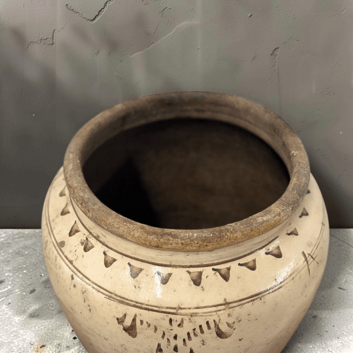 Water Tiger Decor Antique Chinese "Cizhou" Pots