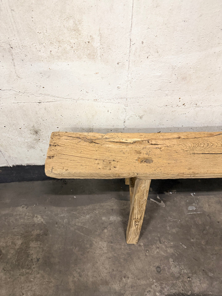 Water Tiger Furniture Antique Long SKinny Elm Bench | 241X20X58CM