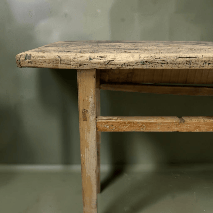 Water Tiger Furniture Raw, Aged Wood | Antique Short Elm Console 117x43x84cm