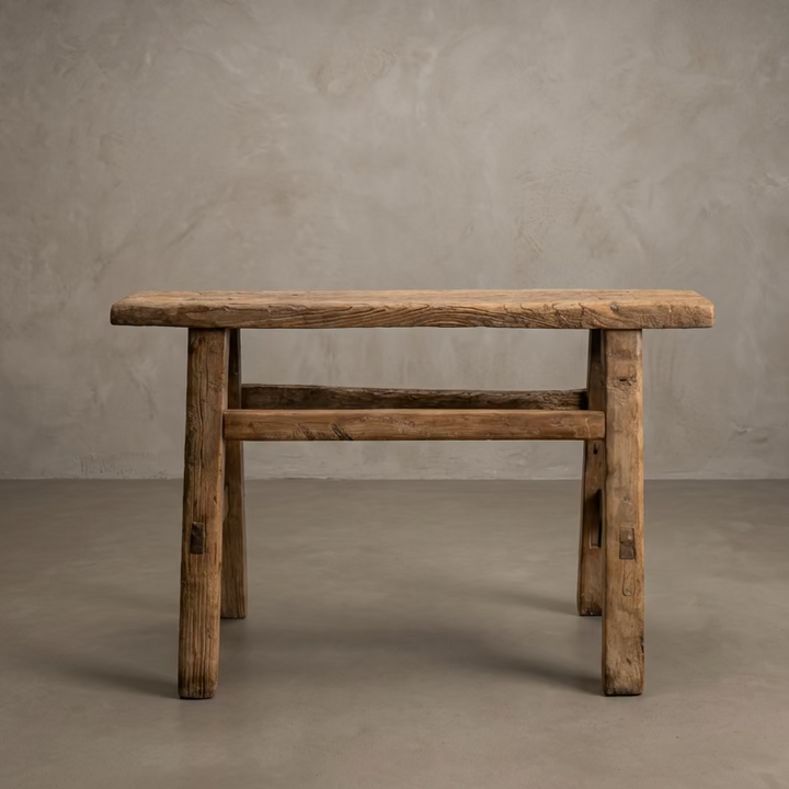 Water Tiger Furniture Antique Chinese Elm Short Bench