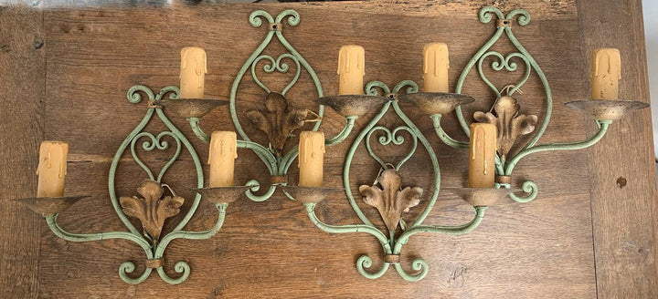 Water Tiger Decor French Provincial Wall Lights