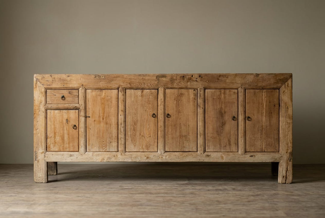 Water Tiger Furniture Antique Chinese Four-Door Sideboard – China, Circa 1900