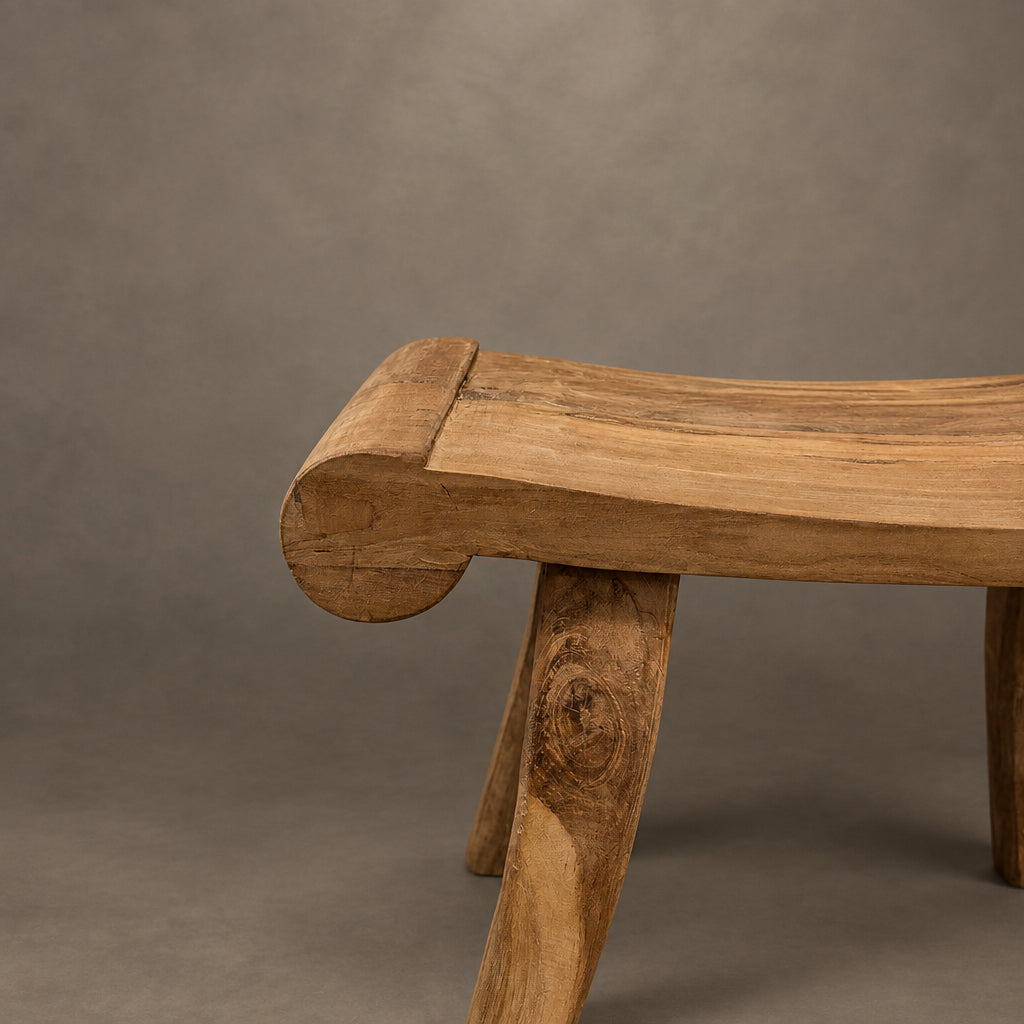 Water Tiger Furniture Teak Saddle Stools