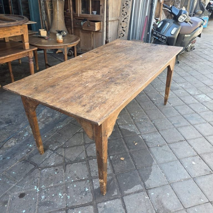 Water Tiger Decor Vintage Teak Table