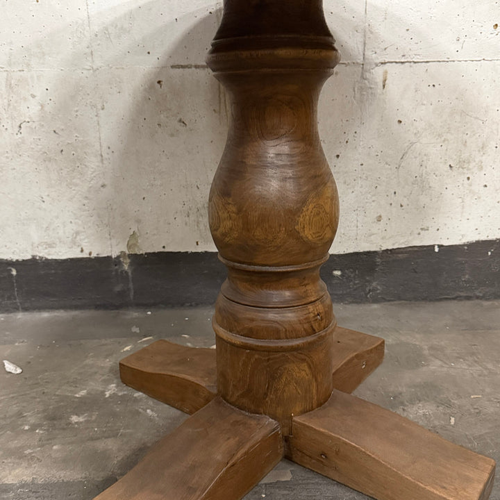 Water Tiger Furniture Indonesian Vintage Round Teak Table