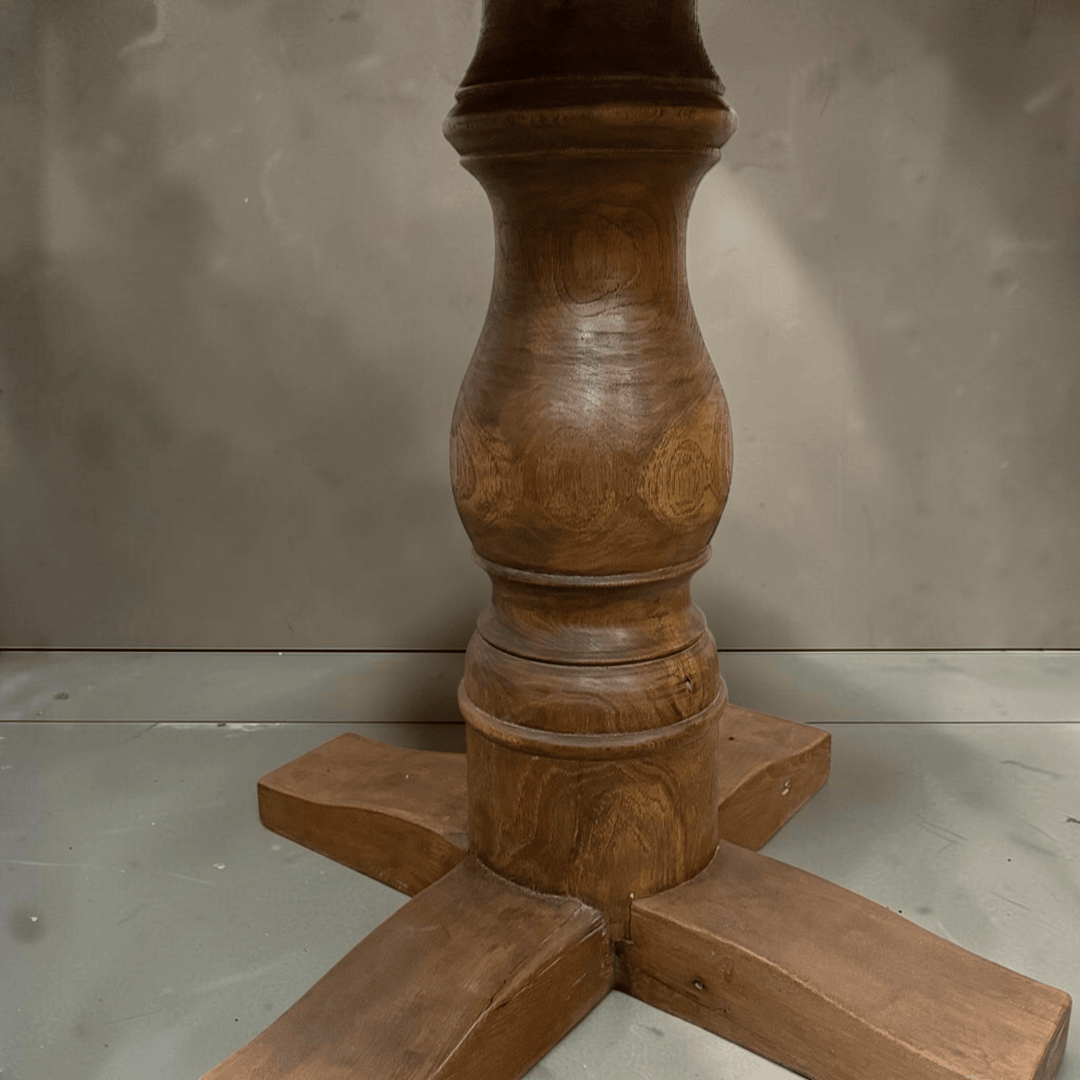 Water Tiger Furniture Indonesian Vintage Round Teak Table