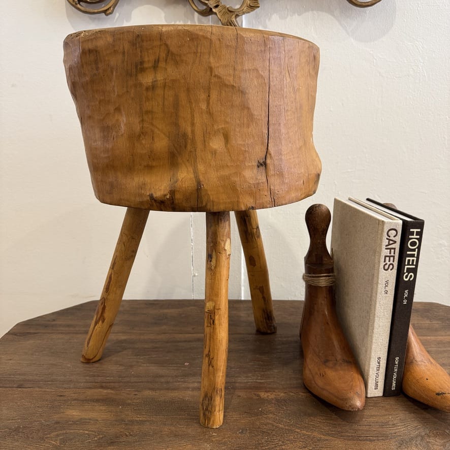 Water Tiger Furniture Beechwood Chopping Block Side Table