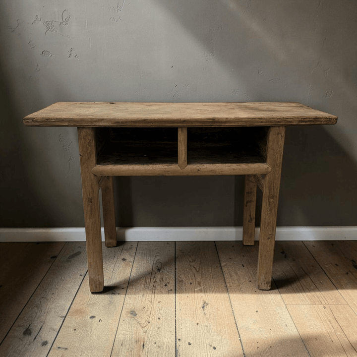 Water Tiger Furniture Antique Short Elm Console | 114x41x76cm