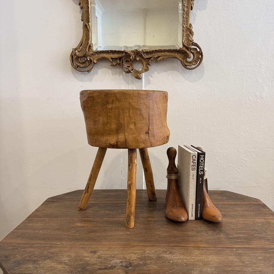 Water Tiger Furniture Beechwood Chopping Block Side Table