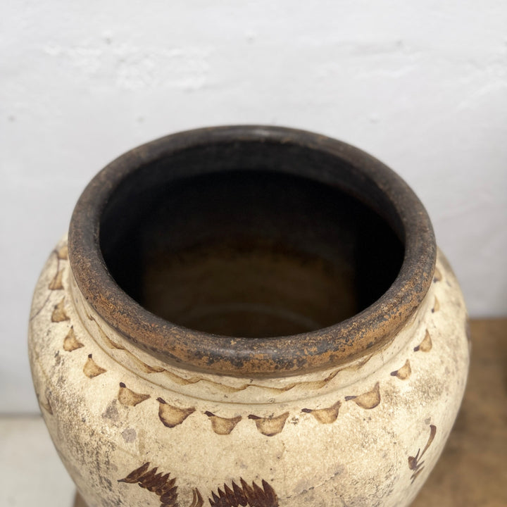 Water Tiger Decor Antique Chinese "Cizhou" Pots