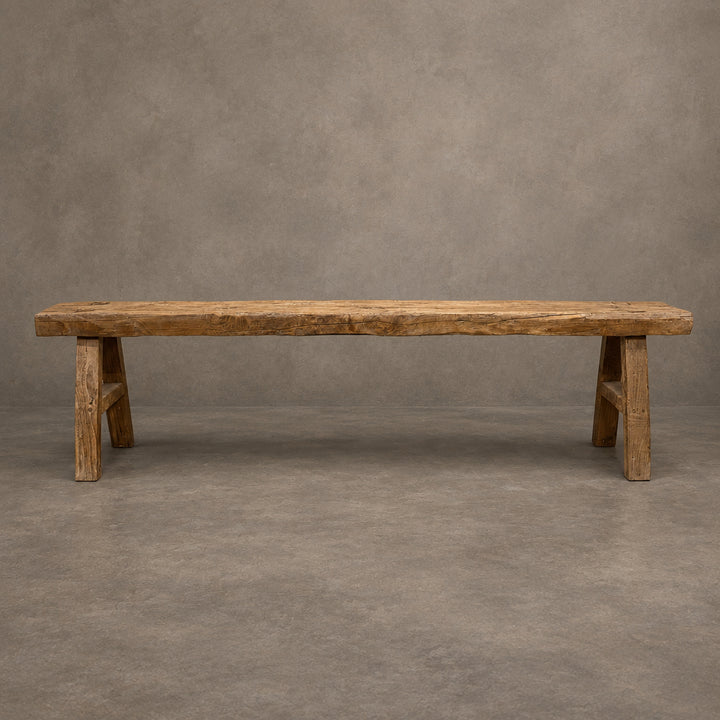 Water Tiger Decor Rustic Teak Wood Bench From Java