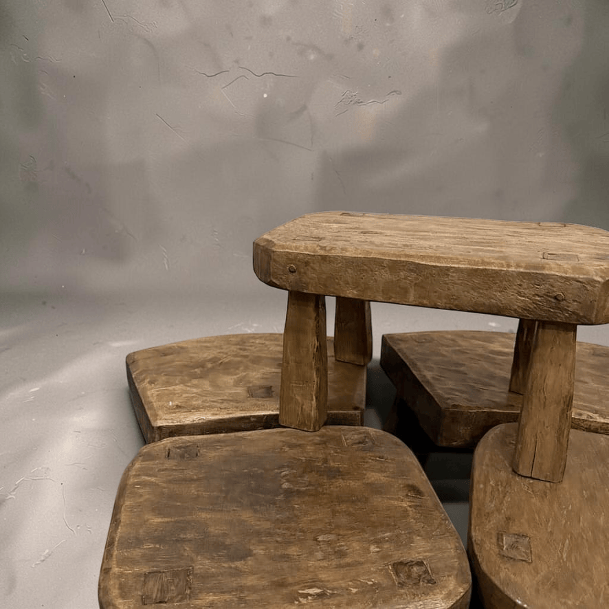 Water Tiger Furniture Hand Carved Stools