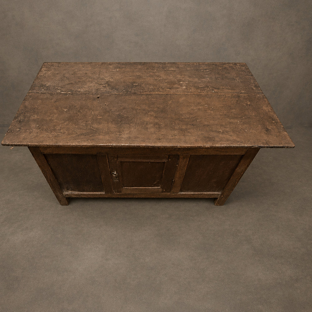 Water Tiger Furniture Vintage Teak Front Opening Low Cabinet