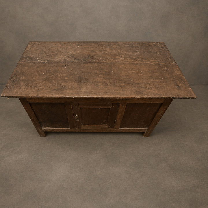 Water Tiger Furniture Vintage Teak Front Opening Low Cabinet