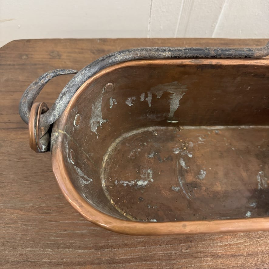 Water Tiger France Antique Copper Fish Monger