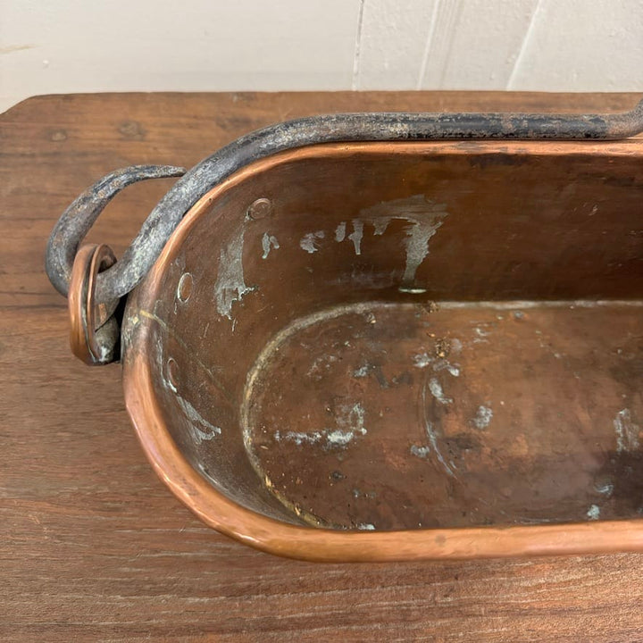 Water Tiger France Antique Copper Fish Monger