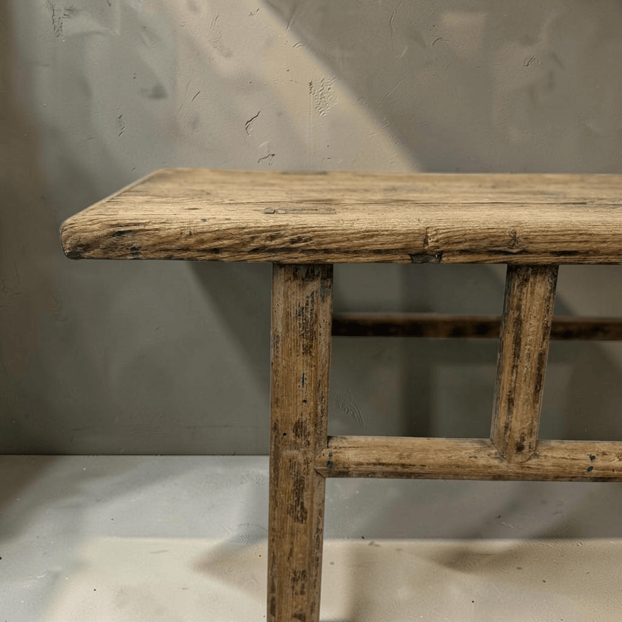 Water Tiger Furniture Natural Antique Elm Console | 96x33x85h cm