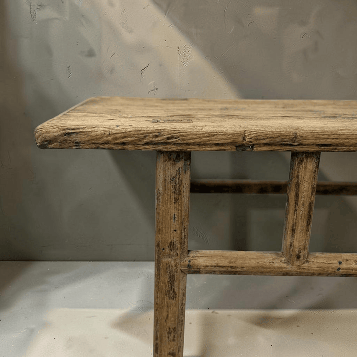 Water Tiger Furniture Natural Antique Elm Console | 96x33x85h cm