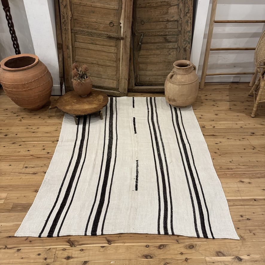 Water Tiger Rugs Vintage Hemp Rug From Turkey
