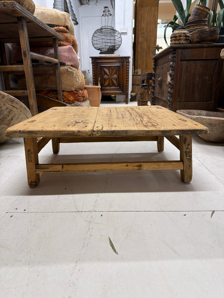 Water Tiger Furniture Vintage Square Elm Coffee Table | 69x67x26cm