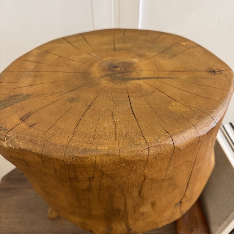 Water Tiger Furniture Beechwood Chopping Block Side Table