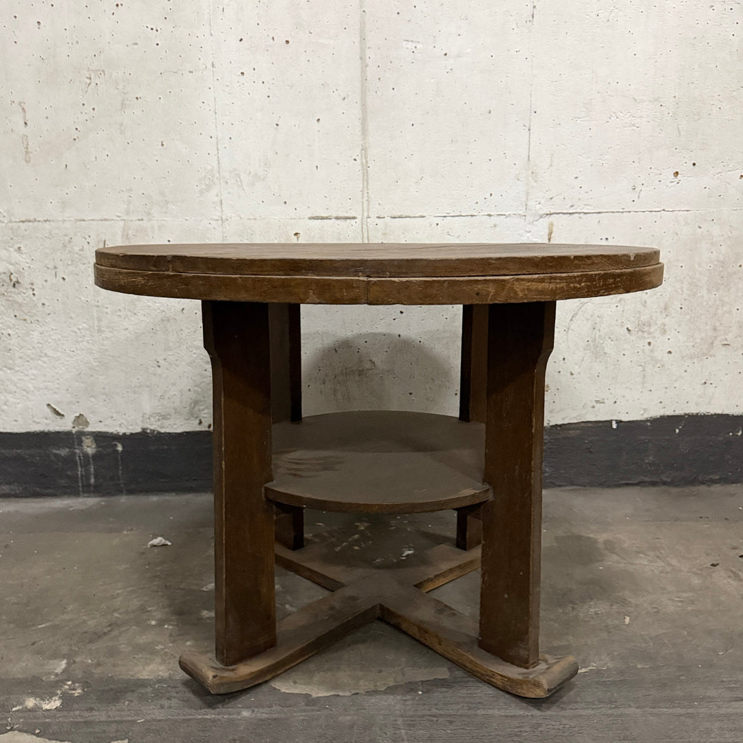 Water Tiger Decor Mid Century Style Vintage Teak Side Table