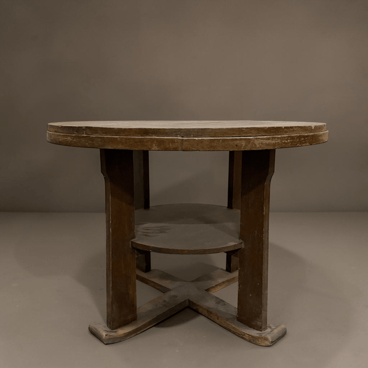 Water Tiger Decor Mid Century Style Vintage Teak Side Table
