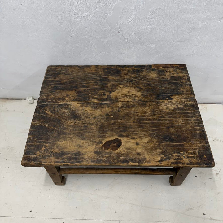 Water Tiger Furniture Antique Rectangle Chinese Elm Coffee  | 82x63x36cm