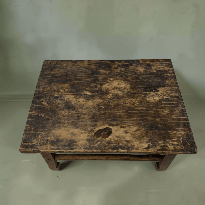 Water Tiger Furniture Antique Rectangle Chinese Elm Coffee  | 82x63x36cm