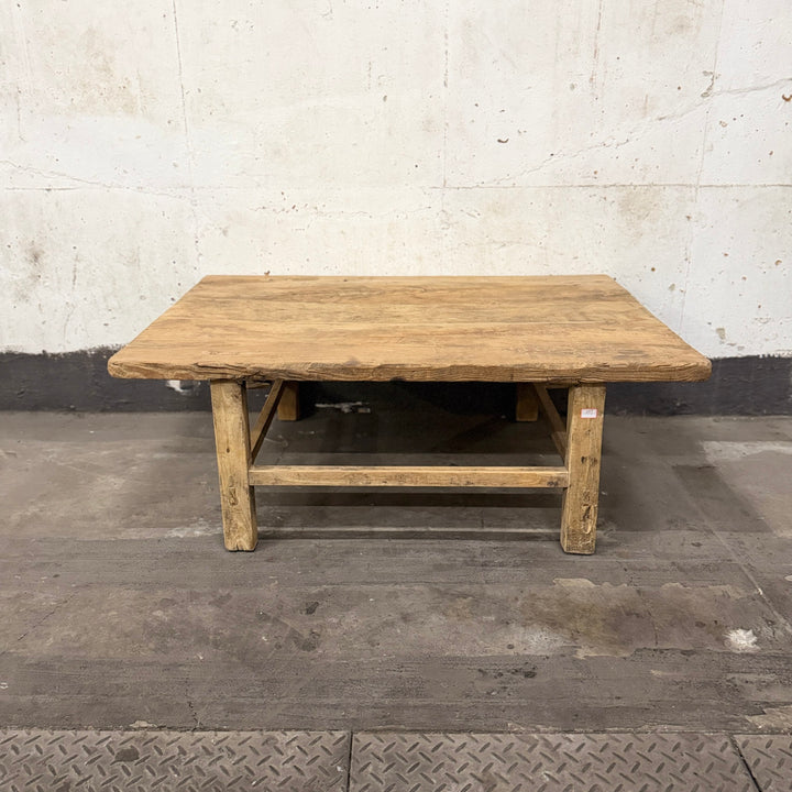 Water Tiger Furniture Rectangle Chinese Elm Coffee Table | 100x69x38cm