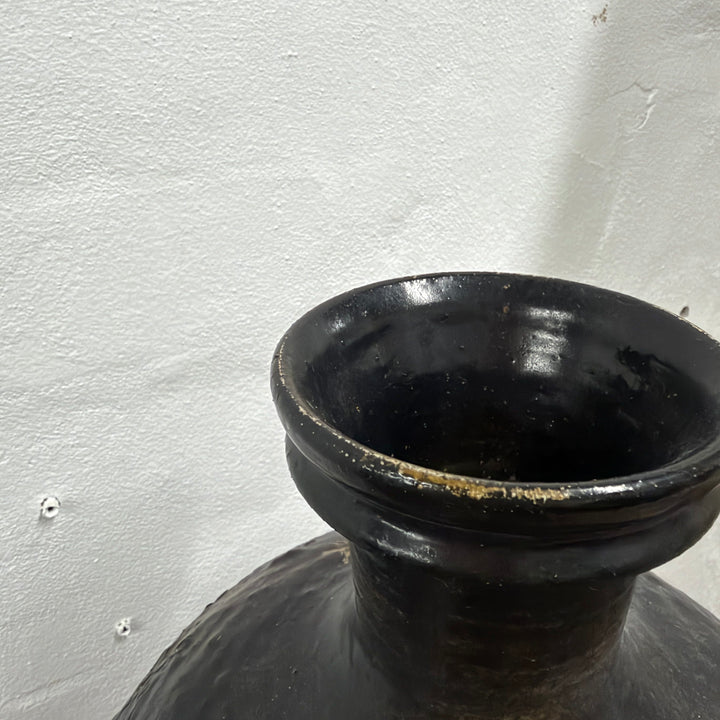 Water Tiger Decor Antique Cizhou Narrow Neck Pot