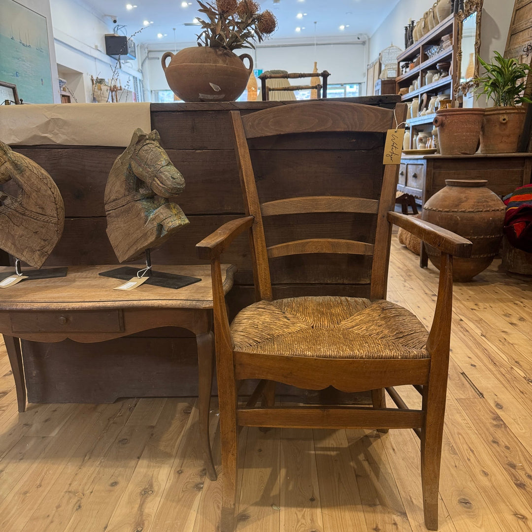 Water Tiger Furniture Antique Country Armchair in Oak