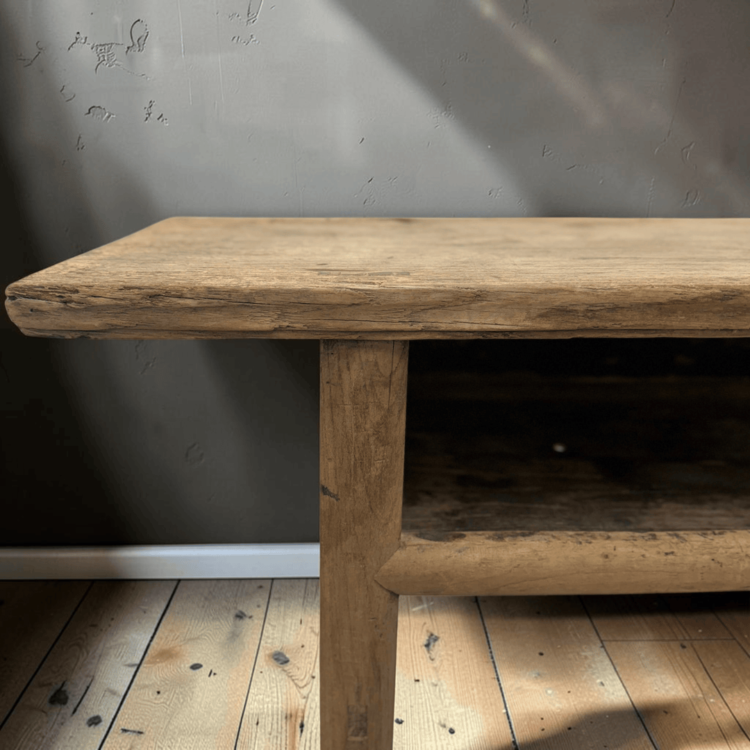 Water Tiger Furniture Antique Short Elm Console | 114x41x76cm
