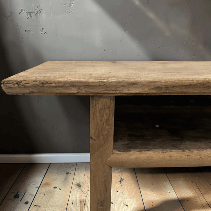 Water Tiger Furniture Antique Short Elm Console | 114x41x76cm