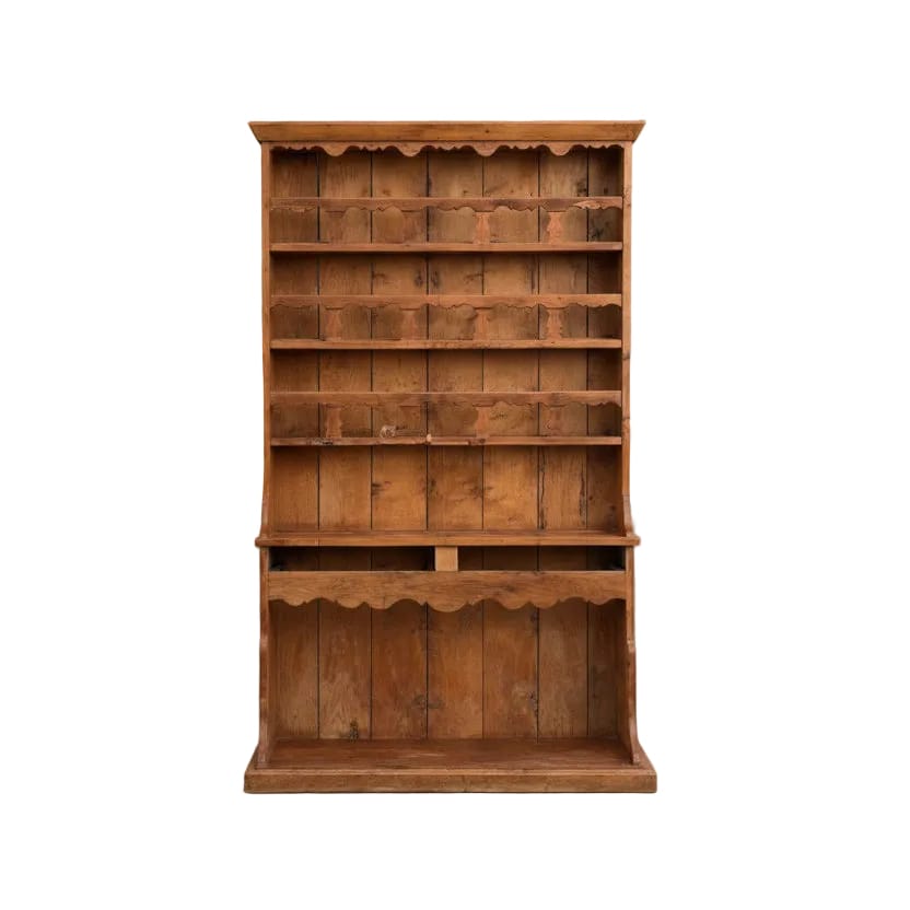 Water Tiger Furniture Antique French Cherrywood Dresser c.1790 | Tall Housekeeper Cupboard | Water Tiger