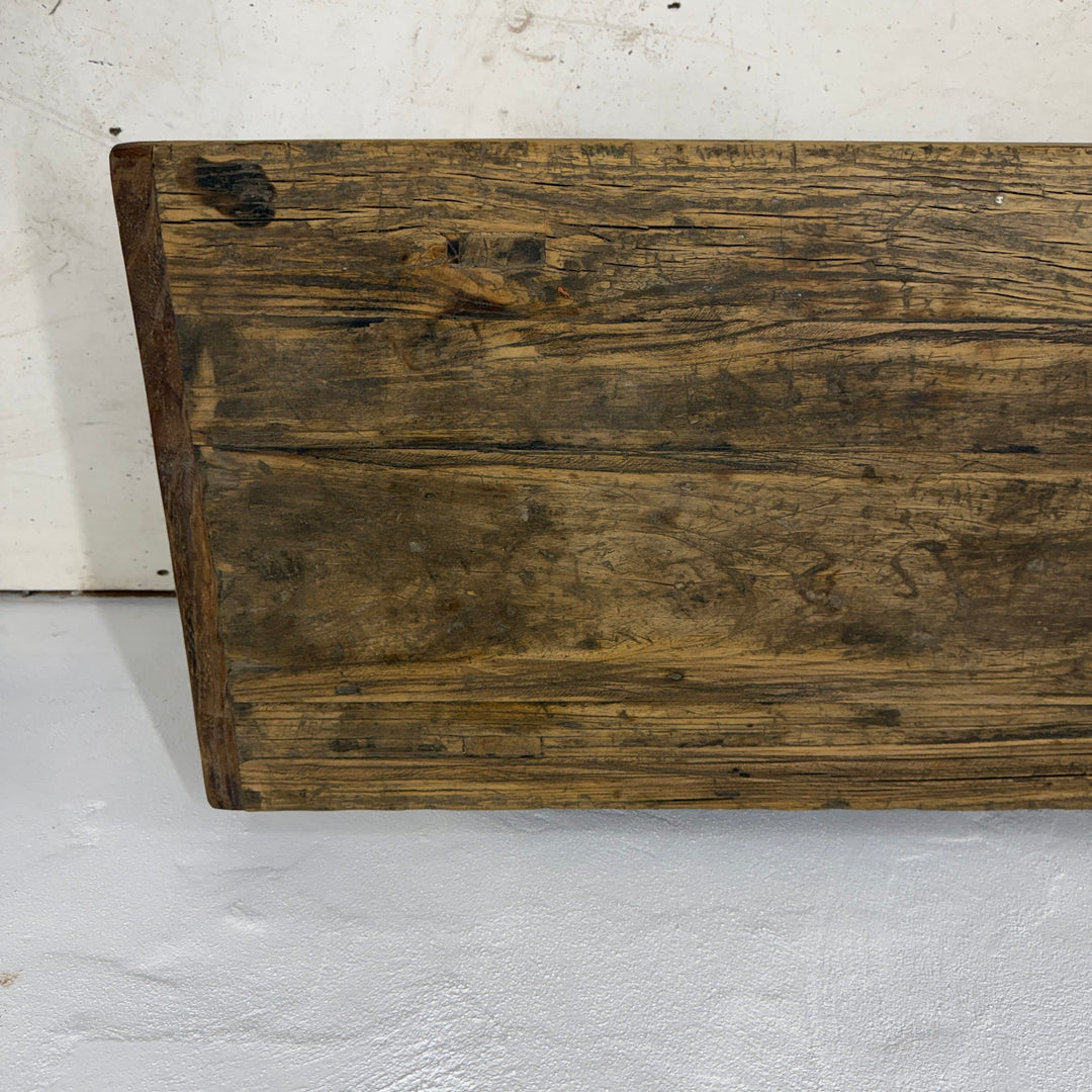 Water Tiger Furniture Chinese Low Elm Coffee Table With two Drawers | 112x42x36cm