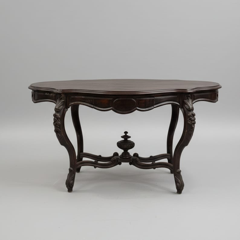 Water Tiger Furniture Antique Napoleon III Centre Table | Ornate French Furniture | Water Tiger