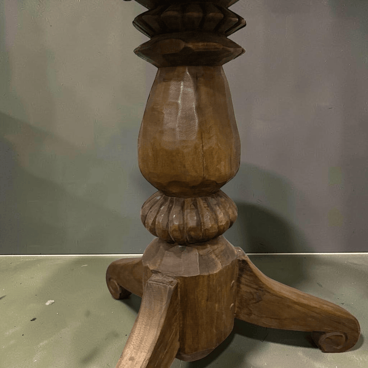 Water Tiger Furniture Solid Cafe Style Organic Side Table