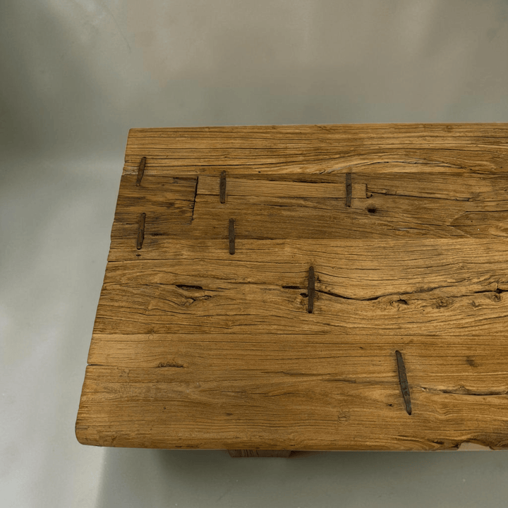 Water Tiger Furniture Rectangle Chinese Elm Coffee Table | 167x64x40cm