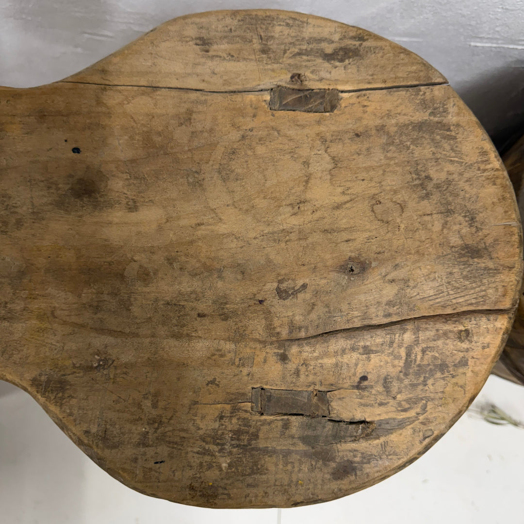 Water Tiger Furniture Vintage Shaped Elm Bench