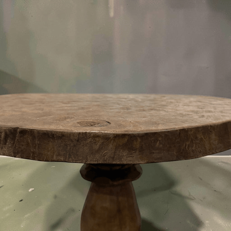 Water Tiger Furniture Solid Cafe Style Organic Side Table