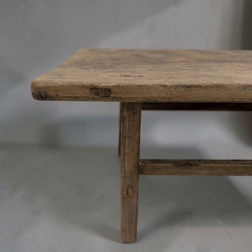 Water Tiger Furniture Rectangle Chinese Elm Coffee Table | 120x57x45cm