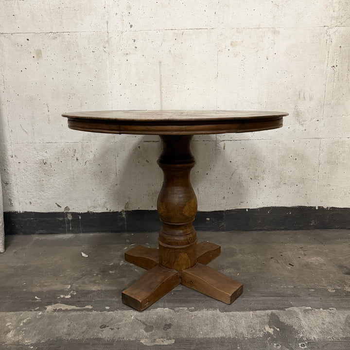 Water Tiger Furniture Indonesian Vintage Round Teak Table