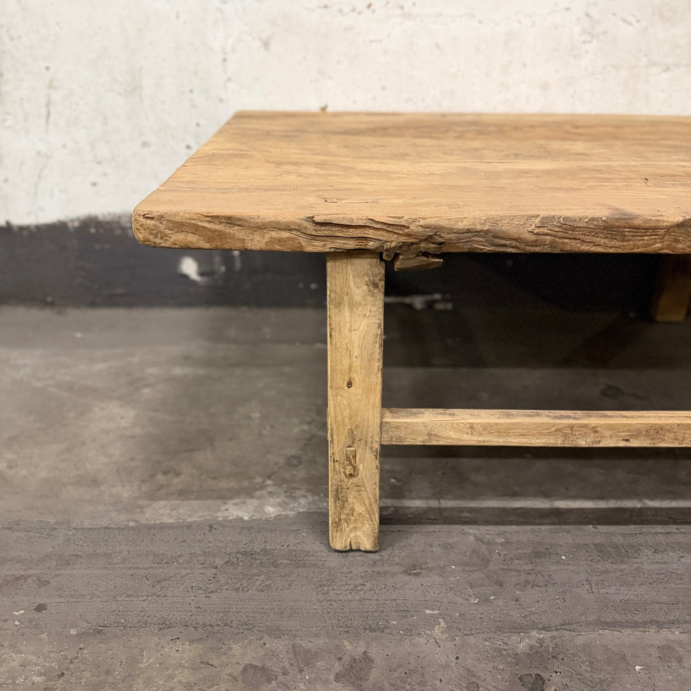 Water Tiger Furniture Rectangle Chinese Elm Coffee Table | 100x69x38cm