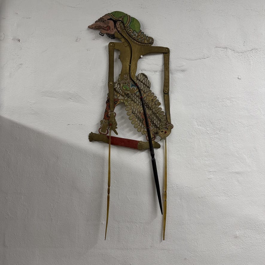 Vintage Balinese Wayang Kulit - Puppets